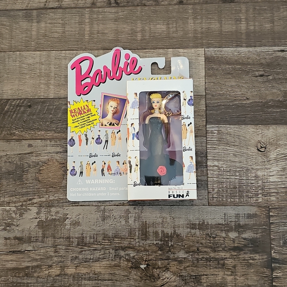 Vintage Barbie Doll Keychain